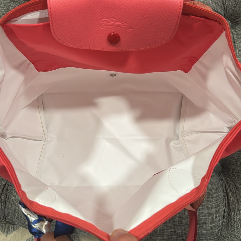 Longchamp Bag Large Coral Le Tote Bag - Picture 15 of 17